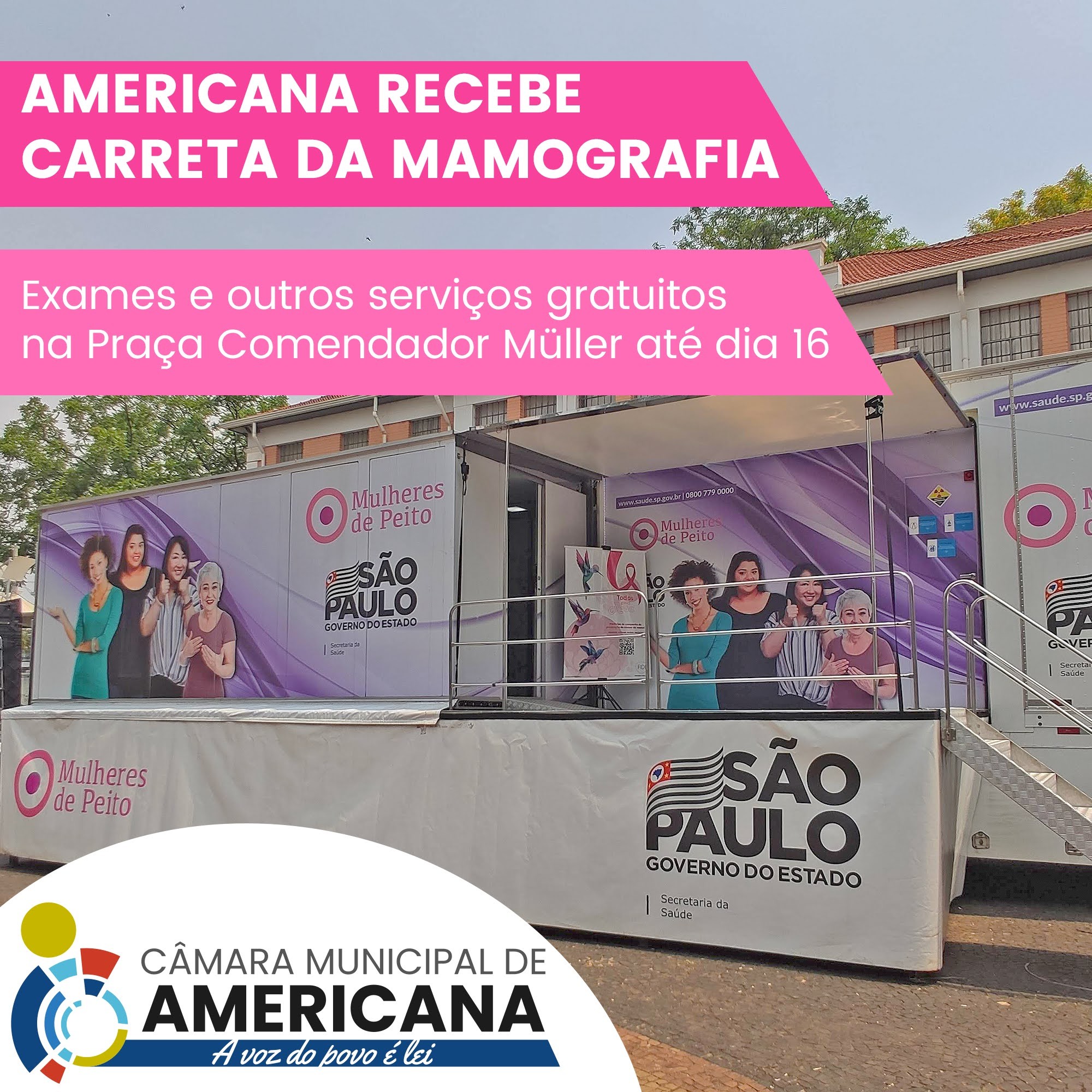 Praça Comendador Muller, Americana - SP / Brazil